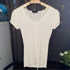 Ambiance White Blouse Tee